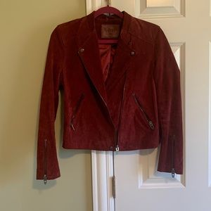 Blank NYC Suede Motto Jacket